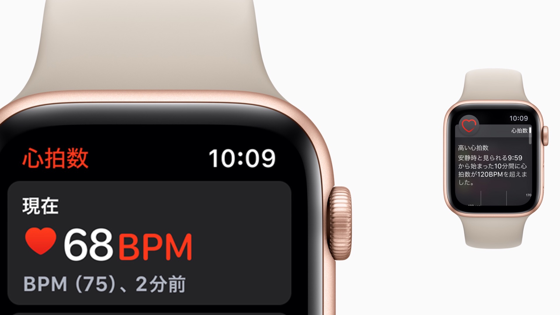 Apple Watch 心拍数
