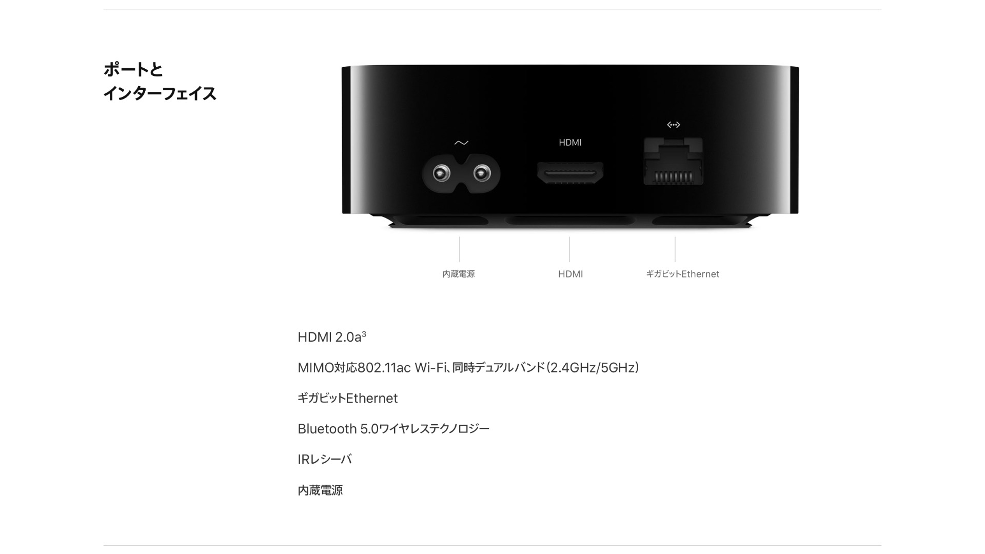 新型「Apple TV」は4K 120Hz対応？HDMI 2.1搭載か | アーリーテックス